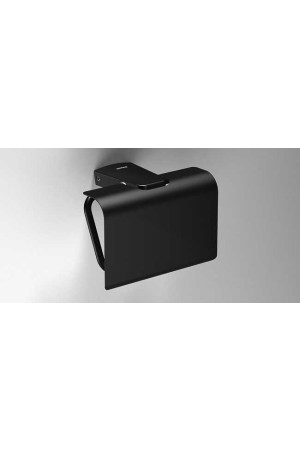 Настенный держатель туалетной бумаги, черный матовый, Sonia S6 166473, Черный матовый, настенный, Латунь