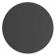 Распылитель душевой потолочный Ø500мм, черный матовый, Tres 134950NM, Черный матовый