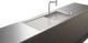Кухонная мойка со смесителем 450 с крылом, Hansgrohe C71 43205000, Хром, Сталь