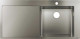 Встраиваемая кухонная мойка 450 с крылом, Hansgrohe S71 43306800, Сталь, накладной, н,д,