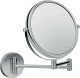 Зеркало для бритья, Hansgrohe Logis 73561000, Хром, настенный, Метал