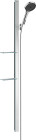 Душевой набор со штангой 150 см и мыльницей, хром, Hansgrohe Rainfinity EcoSmart 27674000, Хром