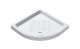 Полукруглый керамический душевой поддон 90х90 Catalano Base 19090A00 , Белый, Керамика