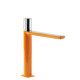 Однорычажный смеситель для умывальника Tres Loft colors 20020304NA, Хром/оранжевый, стандартный