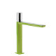 Однорычажный смеситель для умывальника Tres Loft colors 20020304VE, Хром/зеленый, стандартный