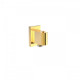 Квадратный держатель ручного душа с подкючением, золото, Tres 20718201OR, Золото