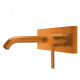 Однорычажный настенный смеситель Tres Study exclusive 26220050TNA, Оранжевый, скрытый