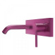 Однорычажный настенный смеситель Tres Study exclusive 26220050TVI, Фиолетовый, скрытый