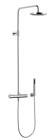 Термостатическая душевая стойка настенного монтажа Dornbracht 34457979-00, Хром, Смесители - настенный открытый