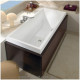 Ванна Squaro 1700 x 750 UBQ170SQR2V-01, Белый, 3684, Quaryl®