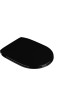 Крышка с сидением для унитаза, черная, Catalano Canova Royal 5SSSTFNE, Черный