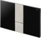 Панель смыва для унитаза, черная / сталь, Style24 Viega 773328, Черный, н,д,