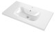Canela Spring DC Умывальник для ванной 610 мм., Белый, на мебели, Керамика