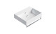 Раковина 600 x 470, белая, Catalano Premium 160VP00, Белый, на мебели, накладной, подвесной, Фаянс