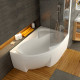 Акриловая асимметричная ванна Rosa II 160 x 105 P Ravak CL21000000