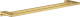 Двойной держатель для полотенец 648 мм, золото, Hansgrohe AddStoris 41743990, Золото, настенный, Метал