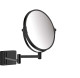 Увеличительное зеркало для бритья, черный матовый, Hansgrohe AddStoris 41791670, Черный матовый, настенный, Метал
