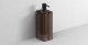 Дозатор жидкого мыла в ванную, черный/коричневый, Sonia Luce 182619, Черный/коричневый, Акрил