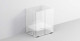 Стакан для щеток в ванную комнату, белый, Sonia Luce 182732, Белый, подвесной, настольный, Акрил