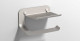 Держатель туалетной бумаги с полочкой, сталь, Sonia Quick 185528, Сталь, настенный, Алюминий