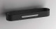 Держатель для полотенец 300 мм, черный матовый, Sonia S5 176434, Черный матовый, настенный, Нержавейка