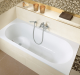Ванна Libra 1700 x 750 UBQ170LIB2V-01, Белый, 3684, Quaryl®