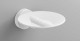 Подвесная мыльница, белая матовая, Sonia Tecno Project 166138, Белый матовый, настенный, Латунь