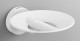 Подвесная мыльница, белая матовая, Sonia Tecno Project 177370, Белый матовый, настенный, Латунь
