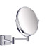 Увеличительное зеркало для бритья, хром, Hansgrohe AddStoris 41791000, Хром, настенный, Метал